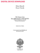 His Name is Jan (for voice and piano) - Digital (Not Printable)