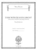 Dark with Excessive Bright - reduction for contrabass and piano