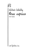 Three Caprices