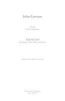 The Blood (for STB chorus and piano)