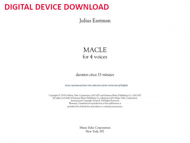 Macle - Digital (Not Printable)