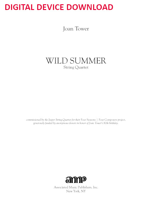 Wild Summer - Digital (Not Printable)