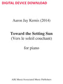 Toward the Setting Sun (Vers le soleil couchant) - Digital (Not Printable)