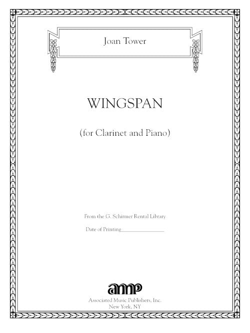 Wingspan (clarinet and piano)