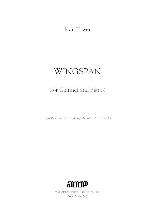 Wingspan (clarinet and piano)
