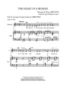 The Heart of a Woman (for soprano and piano) - Digital (Not Printable)