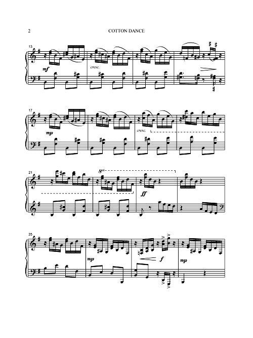 Cotton Dance - Digital (Not Printable)