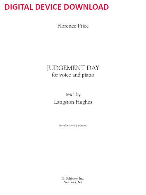 Judgement Day - Digital (Not Printable)