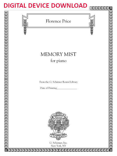Memory Mist - Digital (Not Printable)