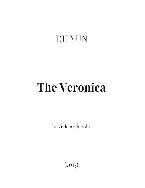 The Veronica (Overture to J.S. Bach's Cello Suite No. 2) for solo cello