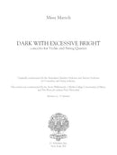 Dark with Excessive Bright (for violin and string quintet)