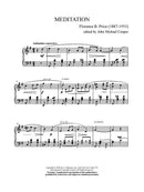 Meditation for piano - Digital (Not Printable)