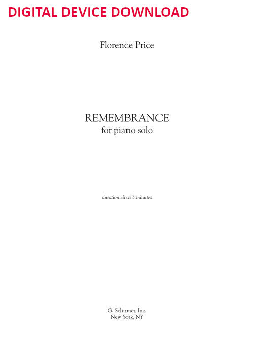 Remembrance - Digital (Not Printable)