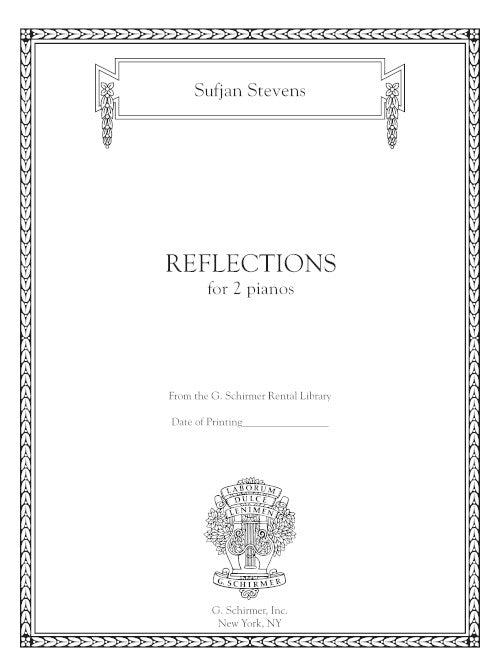 Reflections (for two pianos)