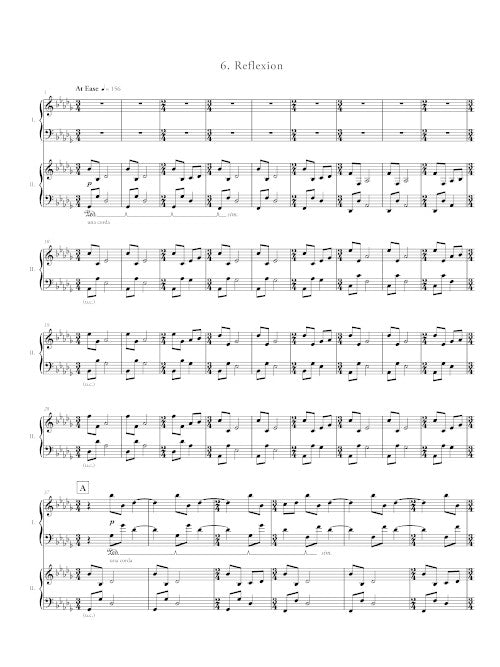 Reflections (for two pianos)