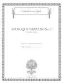 Soliloquio Serrano No. 2 (for viola)