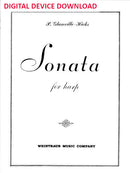 Sonata for Harp - Digital (Not Printable)
