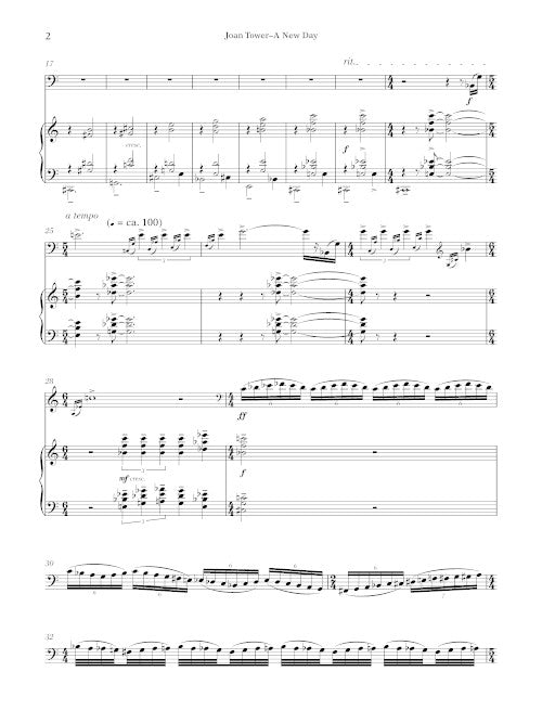 A New Day (piano reduction)