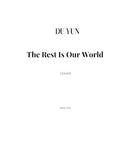 The Rest is Our World for harp (with optional voice)