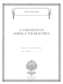 A Variation on America the Beautiful (for piano) - Digital (Not Printable)