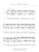 A Variation on America the Beautiful (for piano) - Digital (Not Printable)