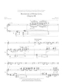Revelations of Divine Love, Chapter III for Baritone and piano - Digital (Not Printable)