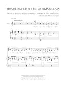 Monologue for the Working Class - Digital (Not Printable)