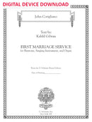 First Marriage Service - Digital (Not Printable)