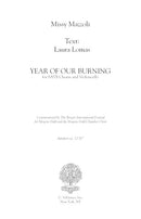 Year of Our Burning (SATB Chorus and cello)