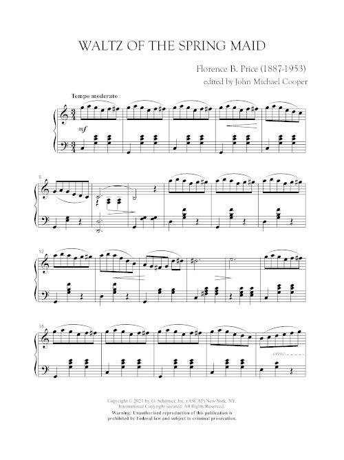 Waltz of the Spring Maid - Digital (Not Printable)