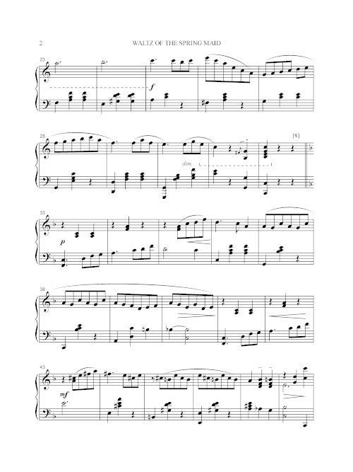 Waltz of the Spring Maid - Digital (Not Printable)