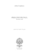 Prelude for Paul - Digital (Not Printable)