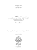 Epilogue (for baritone and piano from Breaking the Waves) - Digital (Not Printable)