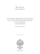 This World Within Me is Too Small (from Song from the Uproar) - Digital (Not Printable)