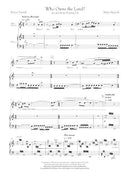 Who Owns the Land? (for tenor and piano, from Proving Up) - Digital (Not Printable)