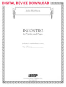 Incontro for violin and piano - Digital (Not Printable)