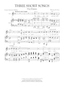 Three Short Songs - Digital (Not Printable)