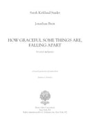 How Graceful Some Things Are, Falling Apart (tenor version) - Digital (Not Printable)