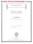 Caritas (for soprano harp and string quartet) - Digital (Not Printable)