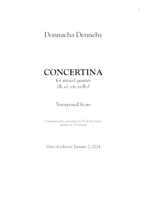 Concertina (for flute, clarinet, violin, cello)