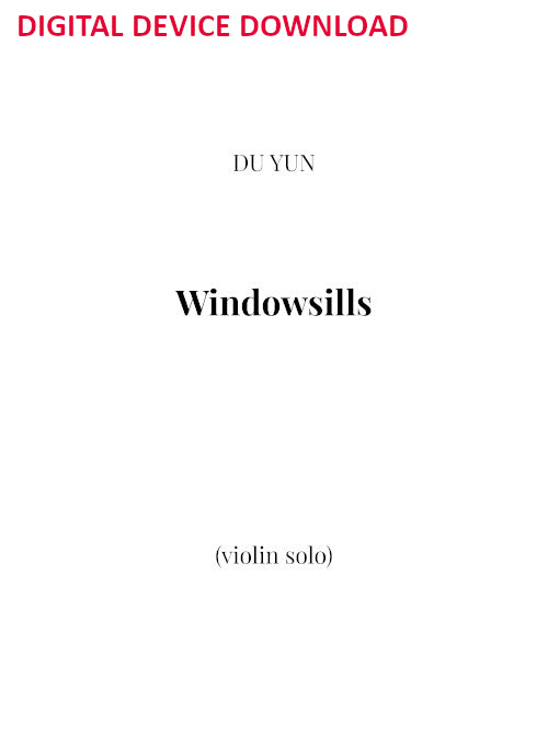 Windowsills - Digital (Not Printable)