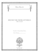 Beyond the Order of Things (after Josquin) for solo cello