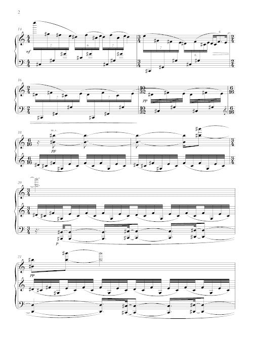 the plum tree I planted still there (for piano) - Digital