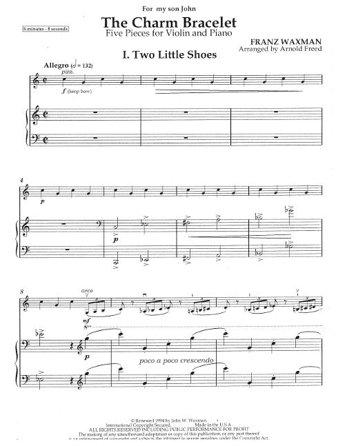 The Charm Bracelet (for violin and piano)
