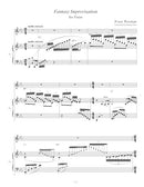 Fantasy Improvisation (for piano) - Digital (Not Printable)
