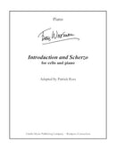 Introduction and Scherzo (for cello and piano)