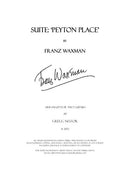 Peyton Place: Suite (for guitar duo)