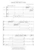 Drink the Wild Ayre (for string quartet) - Digital (Not Printable)