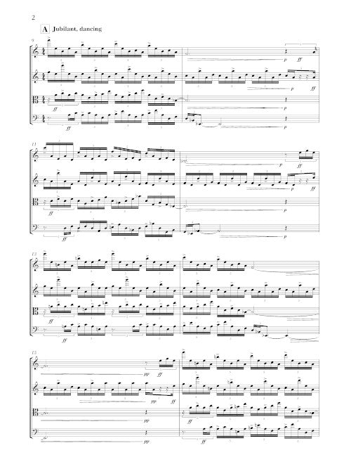 Drink the Wild Ayre (for string quartet)