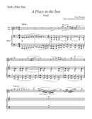 A Place in the Sun: Suite (for alto saxophone and piano)